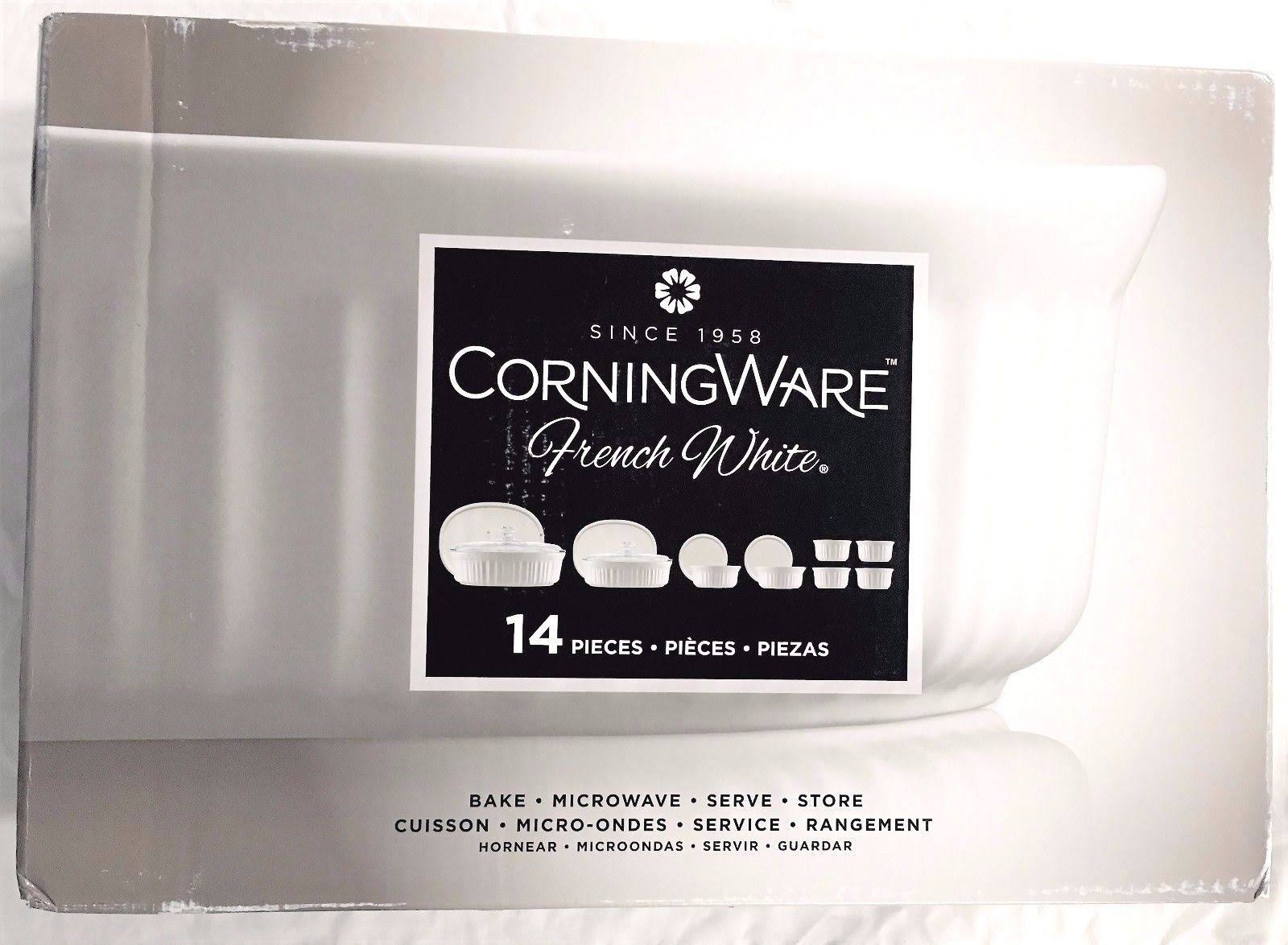 Corningware French White 14-Piece Bakeware Set - Image 2